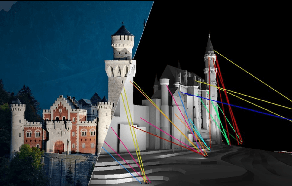 Relux 조명 설계 소프트웨어 — 야간경관·조도 시뮬레이션 · 에이치엔비테크